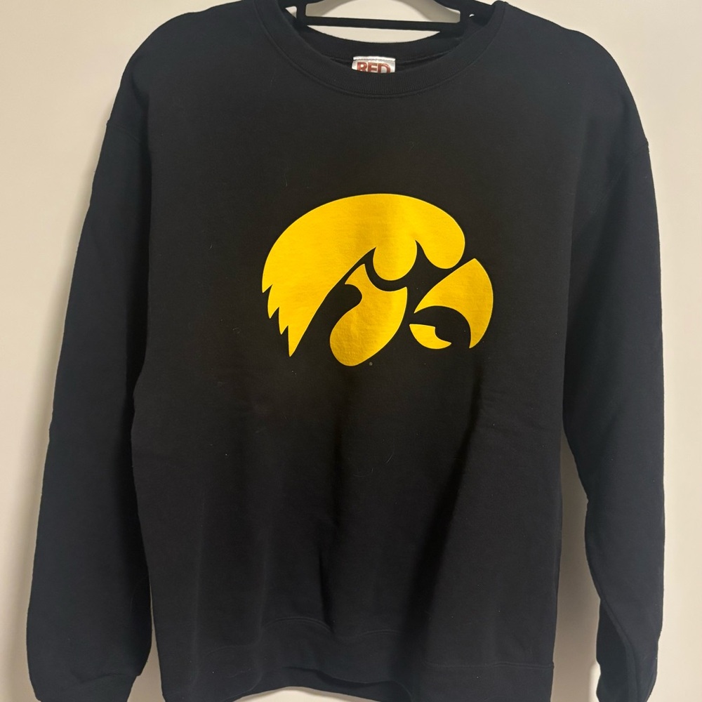 Vintage Red Oak Black and Yellow Men's Sweatshirt Size Large